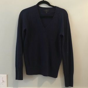 J. Crew Dream Navy V Neck - Size Small